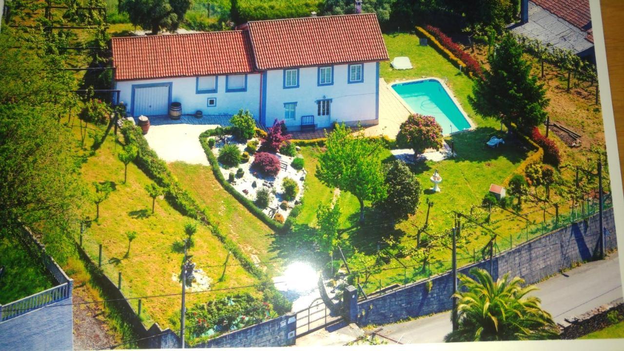 Casa Tarrio Con Piscina - Santiago De Compostela Villa Boqueixon Ngoại thất bức ảnh