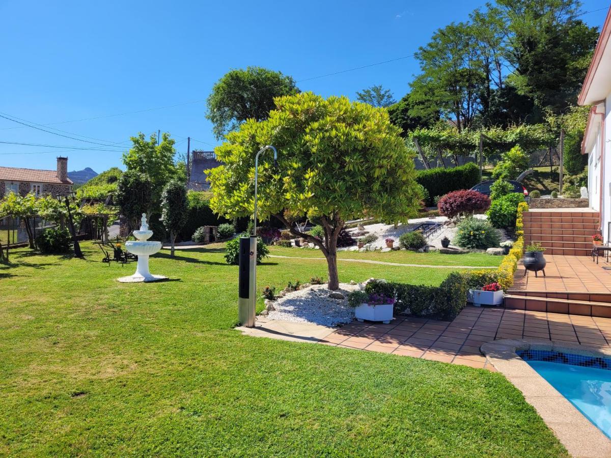 Casa Tarrio Con Piscina - Santiago De Compostela Villa Boqueixon Ngoại thất bức ảnh