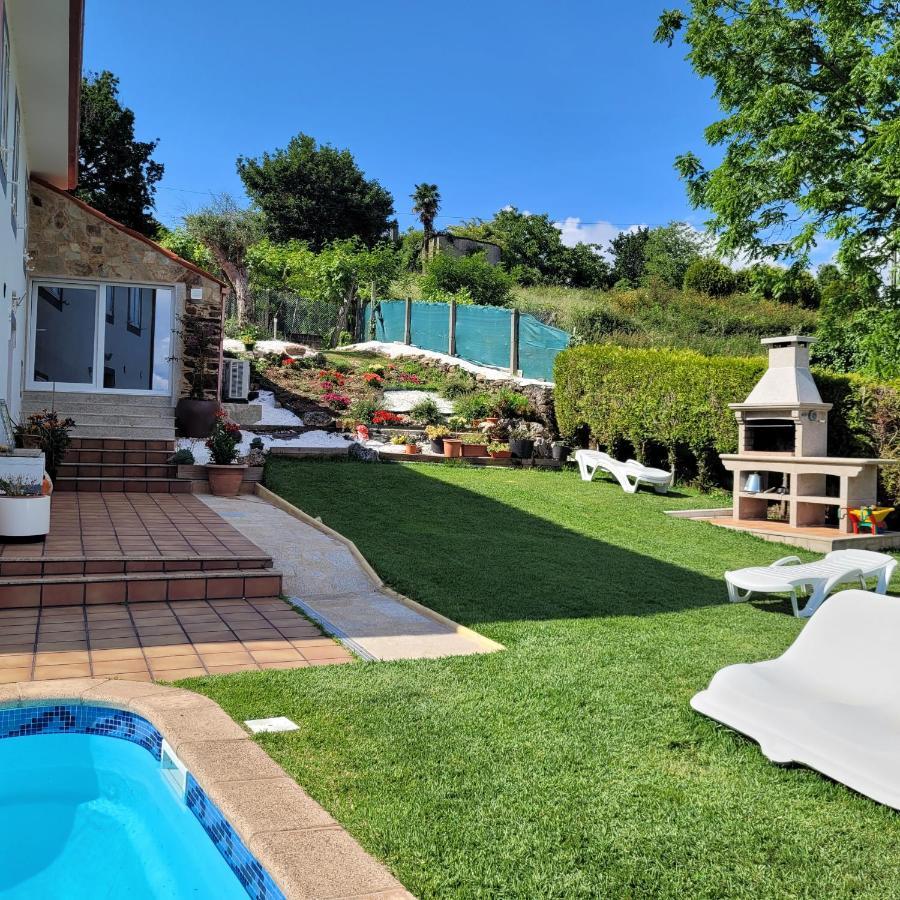 Casa Tarrio Con Piscina - Santiago De Compostela Villa Boqueixon Ngoại thất bức ảnh