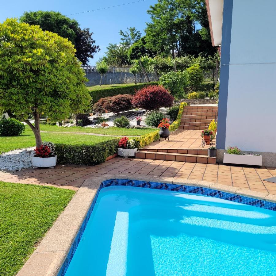 Casa Tarrio Con Piscina - Santiago De Compostela Villa Boqueixon Ngoại thất bức ảnh