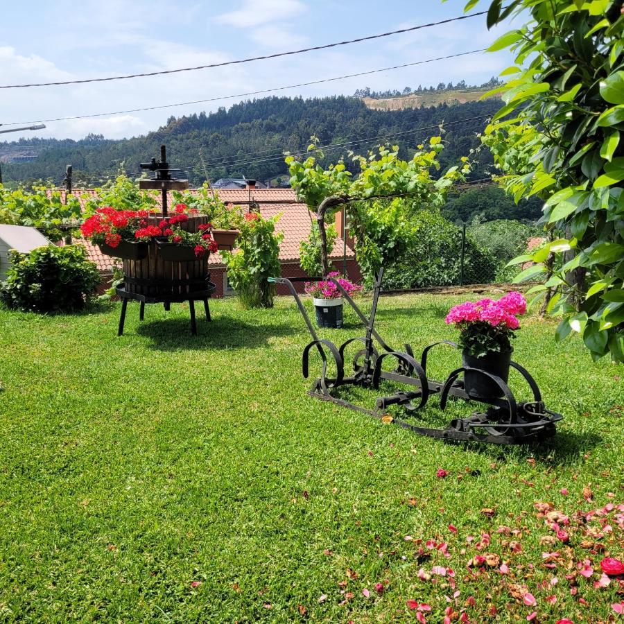 Casa Tarrio Con Piscina - Santiago De Compostela Villa Boqueixon Ngoại thất bức ảnh