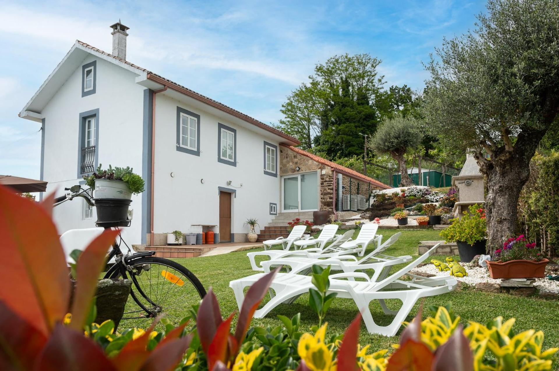 Casa Tarrio Con Piscina - Santiago De Compostela Villa Boqueixon Ngoại thất bức ảnh