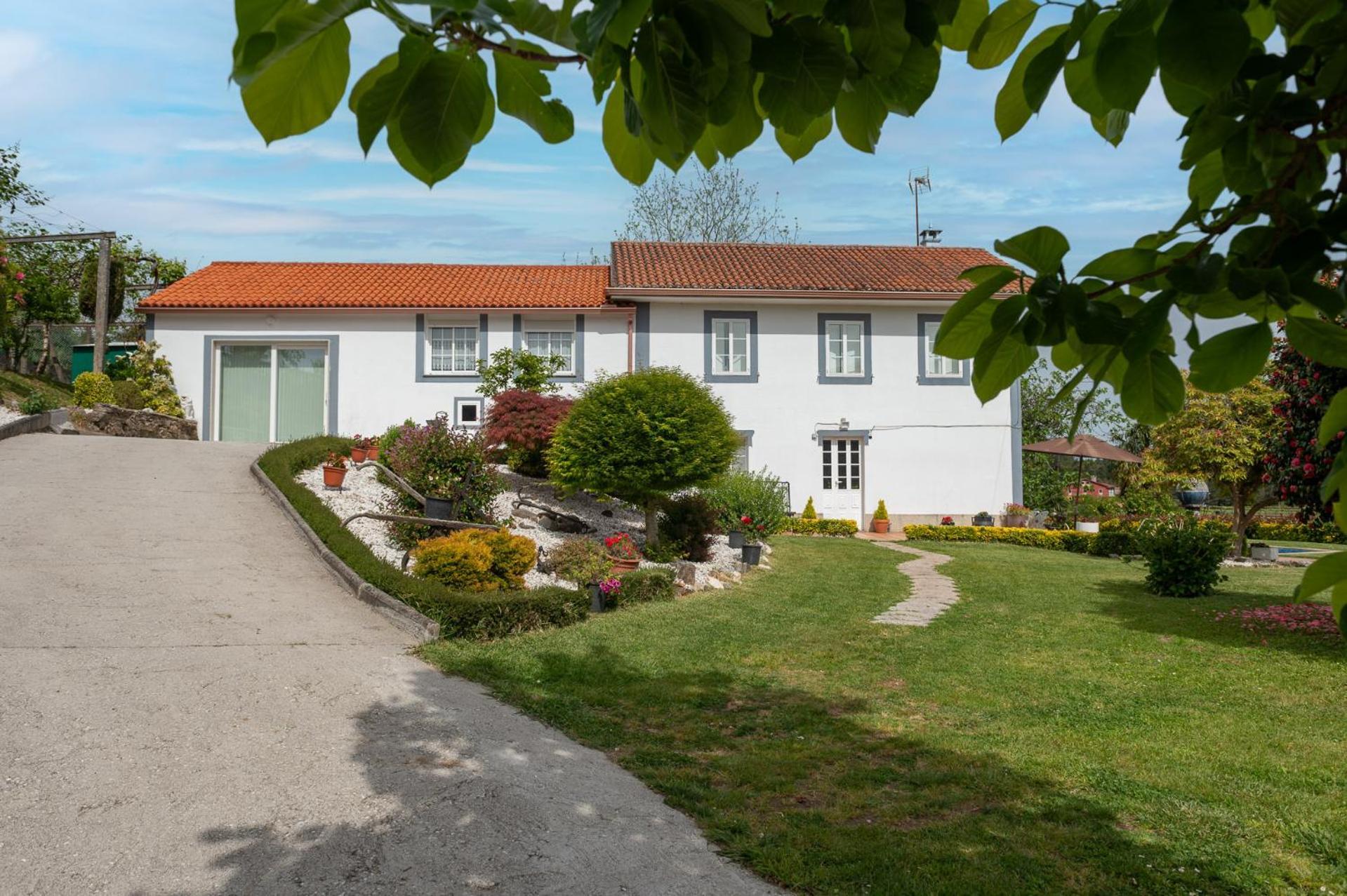 Casa Tarrio Con Piscina - Santiago De Compostela Villa Boqueixon Ngoại thất bức ảnh
