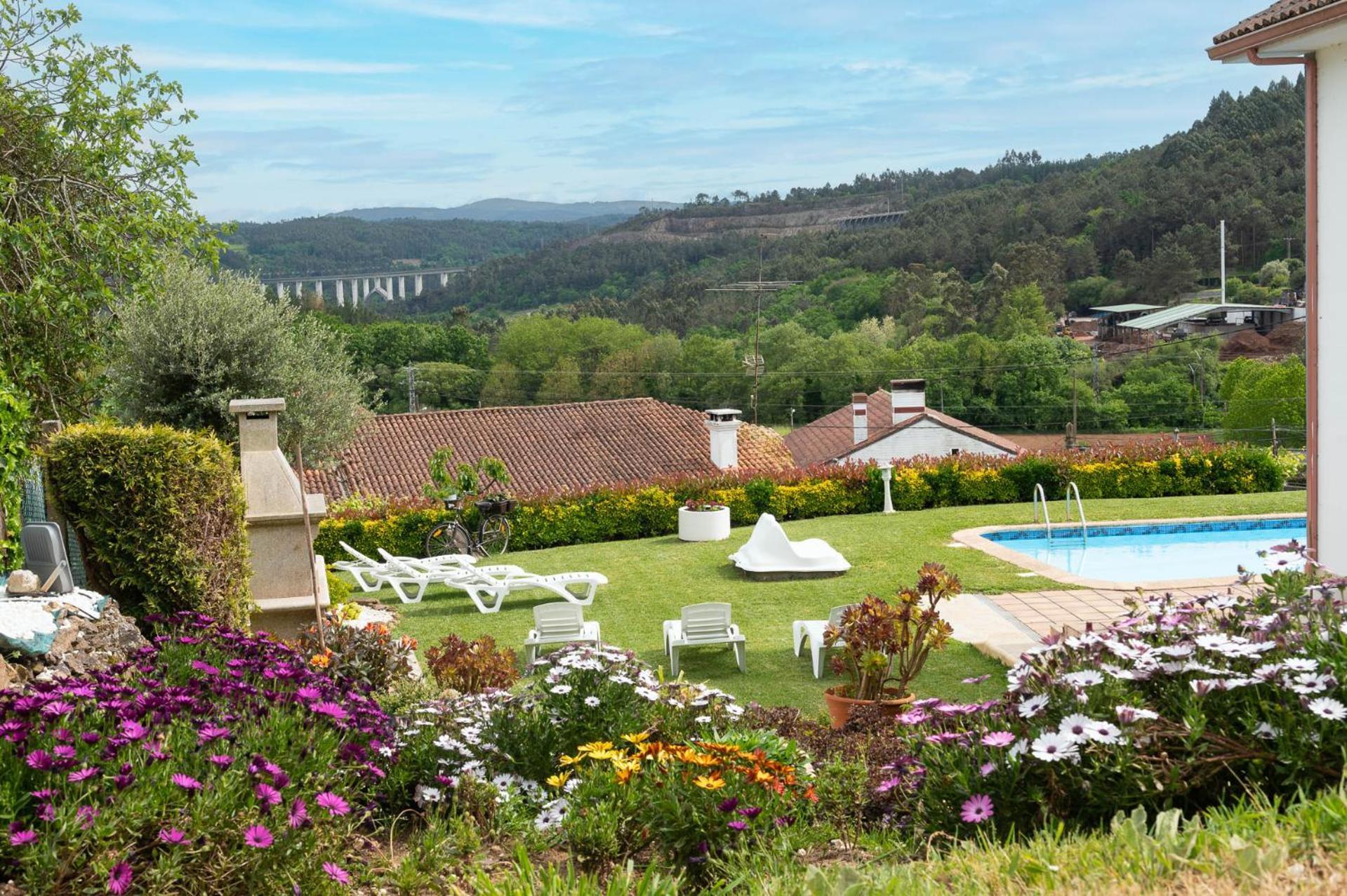 Casa Tarrio Con Piscina - Santiago De Compostela Villa Boqueixon Ngoại thất bức ảnh