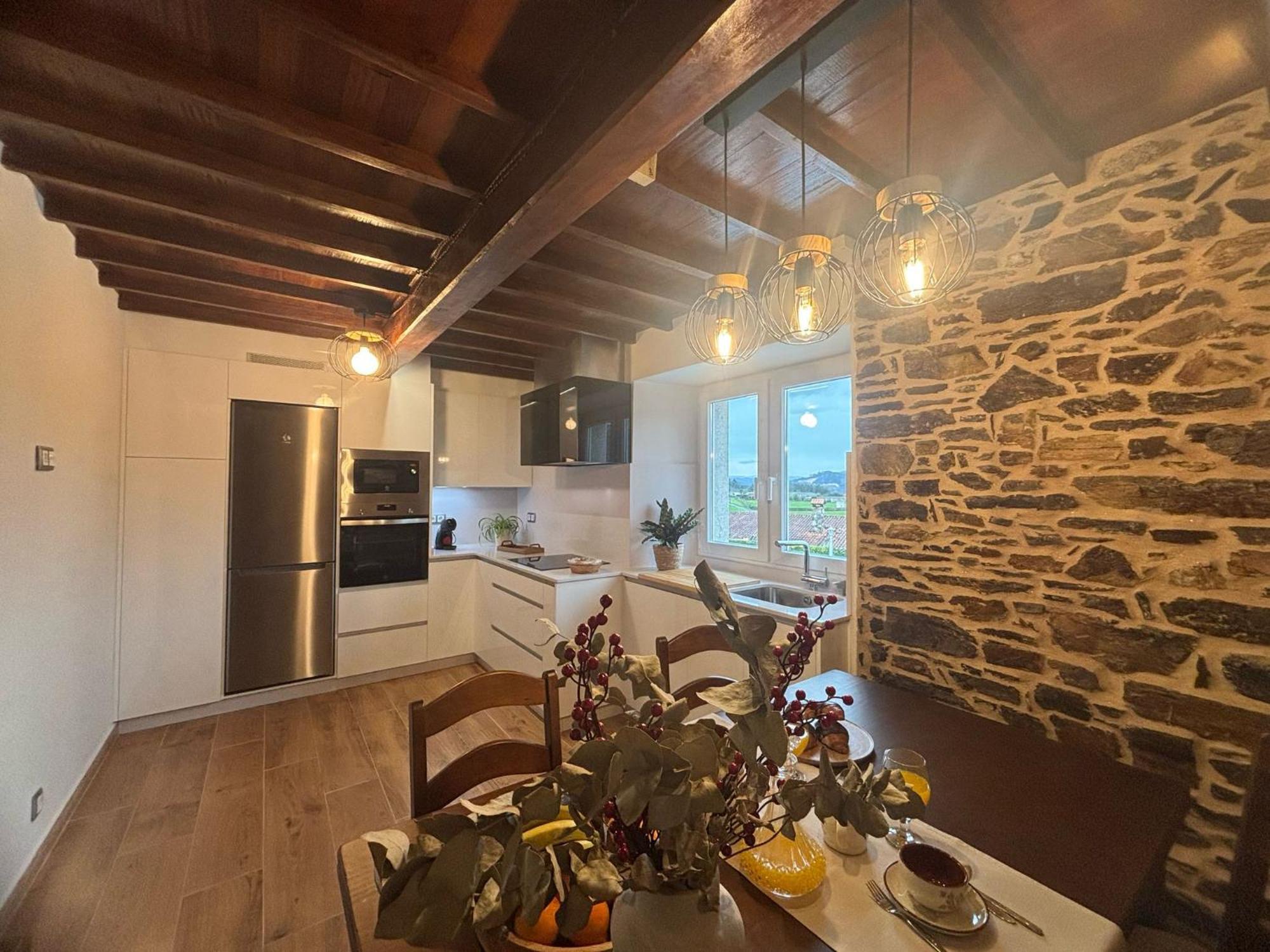 Casa Tarrio Con Piscina - Santiago De Compostela Villa Boqueixon Ngoại thất bức ảnh